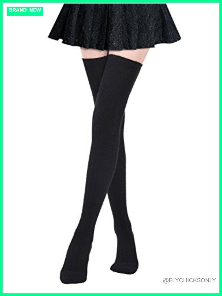 Extra Long Cotton Thigh High Socks Over The Knee Boot Stockings Leg Warmers